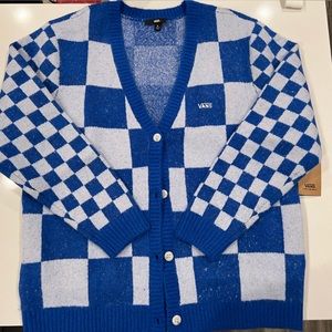 Vans Oversized Check Cardigan